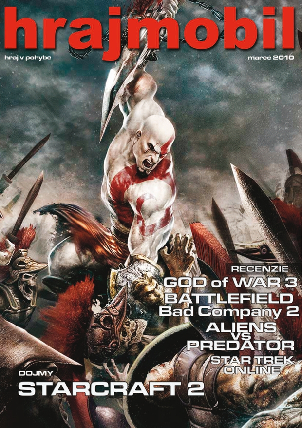 Mesačný súhrn Hrajmobil.sk - Kratos edition - marec