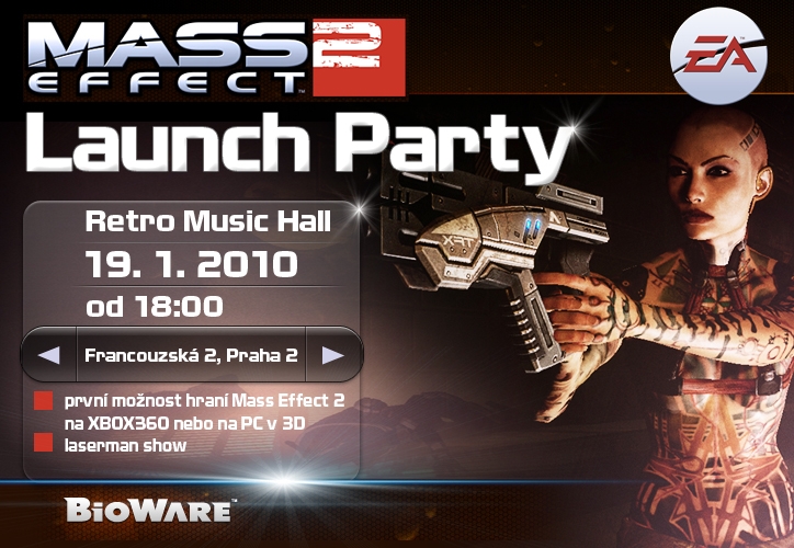 Mass Effect 2 launch party