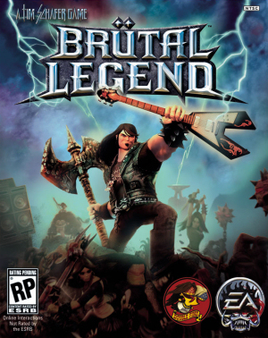 Originálne hlavné menu Brutal Legend