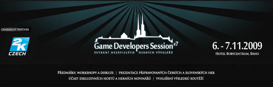 Game Developers Session 2009 už o týždeň