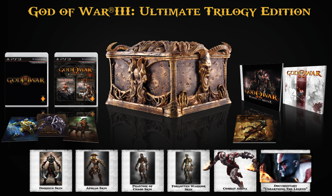God of War 3 - ultimátna edícia pre PAL región