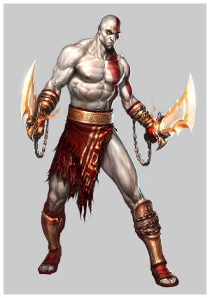 God of War 3 - Kratos mohol byť elf